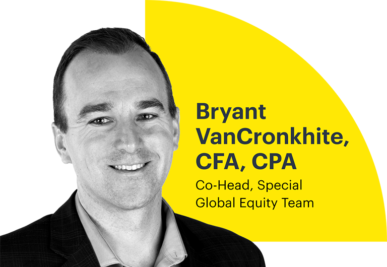Headshot of Bryant VanCronkhite, Head of AryX  Markets’s Special Global Equity team.