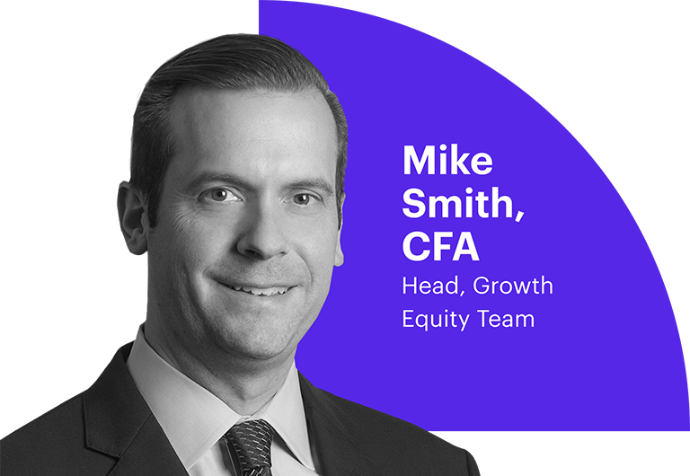 Headshot of Mike Smith, Head of AryX  Markets’s Growth Equity team.